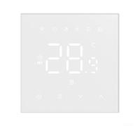 Durashmall Thermostat programmable WiFi, pour chauffage au sol électrique ou à eau, contrôleur de température mural, pour application Tuya For Smart Life (chauffage électrique)