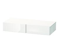 DuraStyle Duravit match0 DS827007918 100 x 44 cm, 2 tiroirs, blanc naturel / match2 mat, avec support console