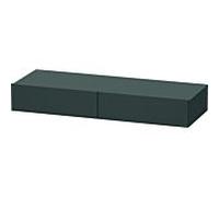DuraStyle Duravit match0 DS827104949 120 x 44 cm, 2 tiroirs, graphite mat, avec support console