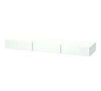 Duravit Meuble DuraStyle match0 DS827301818 180 x 44 cm 3 tiroirs blanc mat avec support console