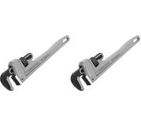 DURATECH Clé Serre-Tubes Droite en Aluminium Robuste 250 mm (Lot de 2)