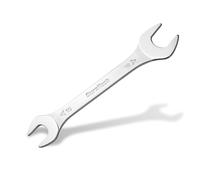 DURATECH Clés plates à double extrémité ouverte ultra-fine, chromé miroir, 3 mm d'épaisseur, 15x16 mm, pour réparation dans des espaces très étroits