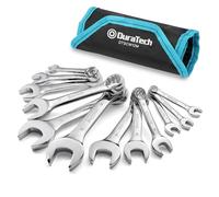 DURATECH Jeu de Clés Mixtes Courtes, 12 Pièces, 8-19 mm