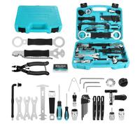 DURATECH Kit d'Outils de Réparation pour Vélo 41 pièces avec Mallette OUTILLAGE CYCLE