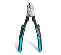 DURATECH Pince Coupe-Câbles 200 mm, Pince Coupante Électricien avec Fonction de Dénudage, Outil d’Électricien Professionnel à Haute Dureté, pour Couper les Câbles en Cuivre, Aluminium et Électriques