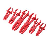 DURATECH Pinces à Durite, 6 Pièces - Pince Durite Carburant, Outil de Serrage pour Tuyaux Flexibles, Pince à Collier de Serrage, pour Tuyaux de Carburant, Frein