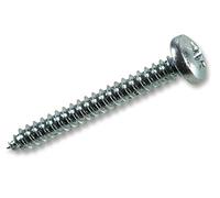 Duratool STPP11410ZP Lot de 200 vis autotaraudeuses à tête bombée Pozidriv M5 x 32 mm