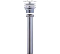 Duravit 0050241092 Slotted Bath Sink Drain, Chrome Finish by Duravit