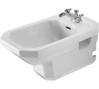 Duravit Bidet mural série 1930 0266100000 avec trop-plein et trou pour robinet blanc