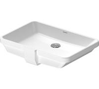 Duravit 2nd floor lavabo 52.5x35 cm rectangulaire sous plan blanc 0316530000
