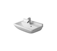 Duravit 301600000 Starck 3 Lavabo compact avec 1 trou pour robinet, blanc Largeur 60 cm