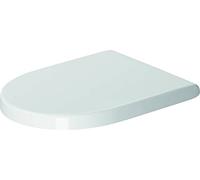 Duravit Siège WC non. 2000 0020790000 – fermeture en douceur, charnières acier inoxydable – blanc