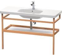 Duravit DuraStyle porte-serviettes DS988401877 114 x 44 cm, blanc mat / noyer américain, avec étagère