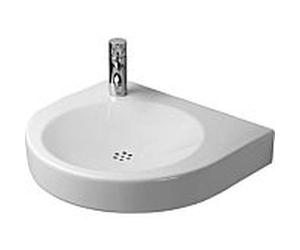 Duravit Architec bassin 0443580008 sans trop - plein, avec le trou du robinet, blanc