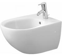 Duravit Bidet mural Architec 2531150000 avec trop-plein, 1 trou pour robinetterie, blanc