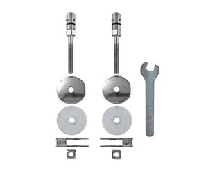 Duravit Architec Jeu de charnières d’abattant WC avec/sans frein de chute, 0061581000,