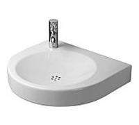 Duravit Architec bassin 0443580009 sans trop - plein, avec le trou du robinet, blanc