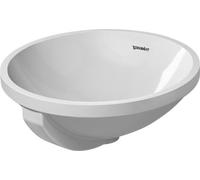 Duravit Architec lavabo 40x40 cm ronde sous plan blanc 0468400000
