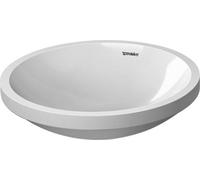 Duravit Architec lavabo 42x42 cm ronde sous plan blanc 0319420000