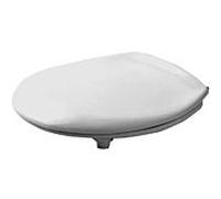 SiÃšge de WC Duravit Architec avec amortisseurs d'angle, charniÃšres en acier inoxydable - 0062810000