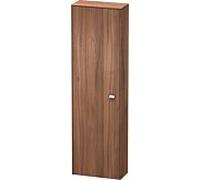 Brioso armoire Duravit BR1321L1079 520x1770x240mm, Nussbaum Natur / chrome, porte à gauche