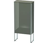 Duravit armoire Duravit haute XSquare XS1304L8989 50x88x23,6cm, porte à gauche, verticale, Flanelle Gris brillant