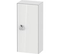 Duravit Armoire mi-haute tulipe blanche WT1323R8585 40 x 24 cm, Weiß Hochglanz , 2000 porte à droite avec poignée, 2 étagères en verre