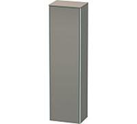 Duravit armoire XSquare XS1313L4343 50x176x35.6cm, porte gauche, basalte mat