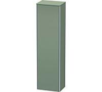 Duravit armoire XSquare XS1313L9292 50x176x35.6cm, porte gauche, gris pierre soie mat