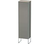 Duravit armoire XSquare XS1314R4343 50x176x35,6cm, porte à droite, debout, basalte mat