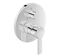 Duravit mitigeur B.2 B25210018010 chromé, avec vanne de dérivation et combinaison de fusible