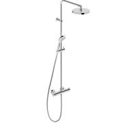 Duravit B.2 ensemble de douche mural avec thermostat oui chrome B24280008010