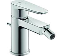 Duravit B.match1 2000 bidet B12400001010 chromé, avec jeu de déchets, saillie 127mm