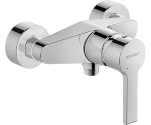 Duravit B24230 B.2 Douche en saillie pour 1 consommateur, mitigeur monocommande avec système de mélange céramique, Chrom