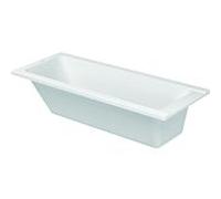 Duravit Baignoire D-Code 1700 x 700 mm rectangulaire à encastrer 1 pente de dos blanc brillant