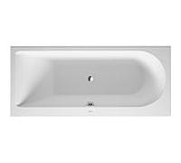 Duravit baignoire rectangulaire Darling Nouveau 700238000000000, capacité nette 120 litres, blanc