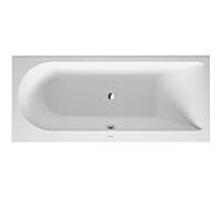 Duravit baignoire rectangulaire Darling Nouveau 700239000000000, capacité 120 litres, blanc