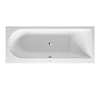 Duravit baignoire rectangulaire Darling Nouveau 700241000000000, capacité nette 135 litres, blanc