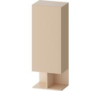 Duravit Balcoon armoire mi-haute, carrée, 1 porte avec butée à gauche, avec technique Tip-on, 360x500x1320mm, BA1302LJEIE0000, Couleur: Beige sable structurÃ© / Beige sable