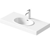 Duravit Balcoon lavabo, 1 trou pour robinet, avec trop-plein, largeur 1000mm, 241210AA00, Couleur: Blanc brillant