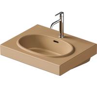 Duravit Balcoon lavabo, 1 trou pour robinet, avec trop-plein, largeur 600mm, 241260AM00, Couleur: Clay terra Mat