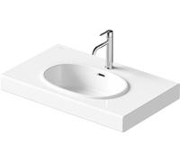 Duravit Balcoon lavabo, 1 trou pour robinet, avec trop-plein, largeur 800mm, 241280AA00, Couleur: Blanc brillant