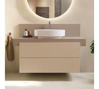 Duravit Balcoon Meuble avec plan de toilette, BA90570IFIF0000+BA50130JEIE0000,