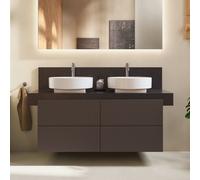 Duravit Balcoon Meuble avec plan de toilette, BA90680IAIA0000+BA50370JGIG0000,