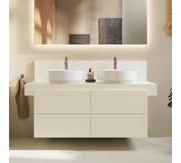Duravit Balcoon Meuble bas avec plan de toilette, 4 tiroirs, BA90610IDID0000+BA50170JDID0000,