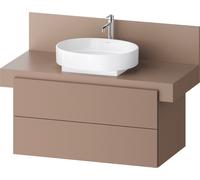 Duravit Balcoon Meuble sous-lavabo avec console, suspendu, rectangulaire, technique Tip-on, 570x1000x534mm, BA50140JFIF0000, Couleur: Ombrelle
