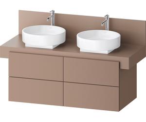 Duravit Balcoon Meuble sous-lavabo avec console, suspendu, rectangulaire, technique Tip-on, 570x1200x534mm, BA50170JFIF0000, Couleur: ombre