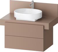 Duravit Balcoon Meuble sous-lavabo avec console, suspendu, rectangulaire, technique Tip-on, 570x800x534mm, BA50130JFIF0000, Couleur: Ombrelle