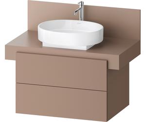 Duravit Balcoon Meuble sous-lavabo avec console, suspendu, rectangulaire, technique Tip-on, 570x800x534mm, BA50130JFIF0000, Couleur: Ombrelle