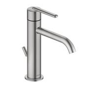 Duravit Mitigeur lavabo Balcoon M BA1023001070 – FreshStart, MinusFlow, saillie 138 mm, inox brossé